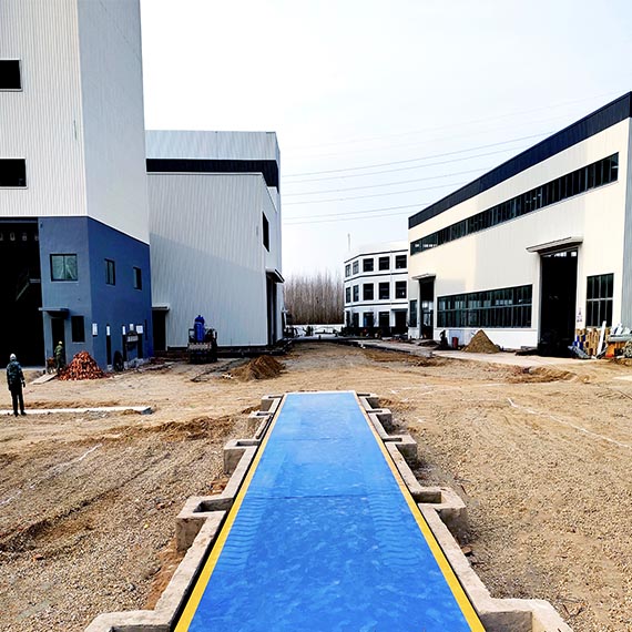 青島市150噸地磅案例現(xiàn)場 青島市150噸地磅案例現(xiàn)場