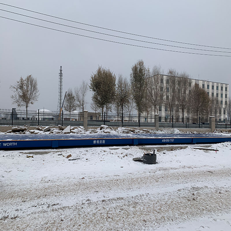 青海西寧地磅電子汽車(chē)衡客戶(hù)現(xiàn)場(chǎng)